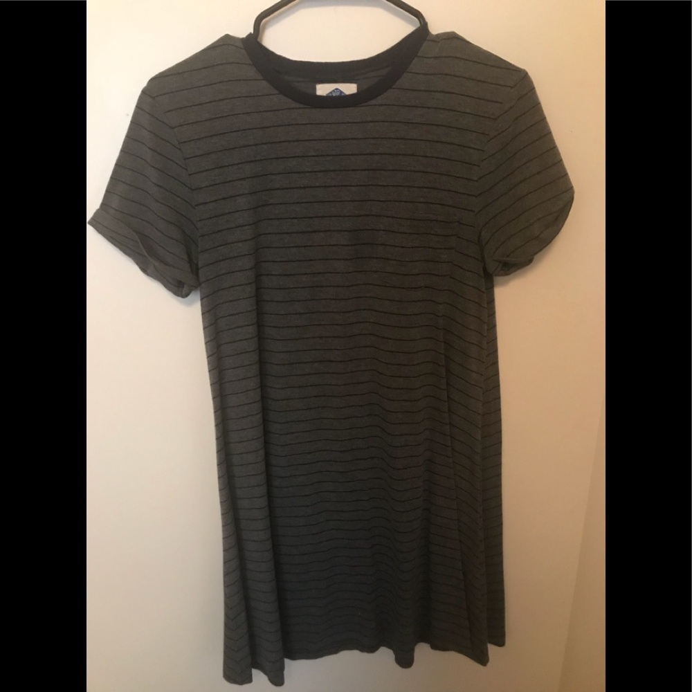 Stripe t-shirt dress